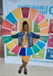 Youth representative at the 5th African Youth SDGs Summit